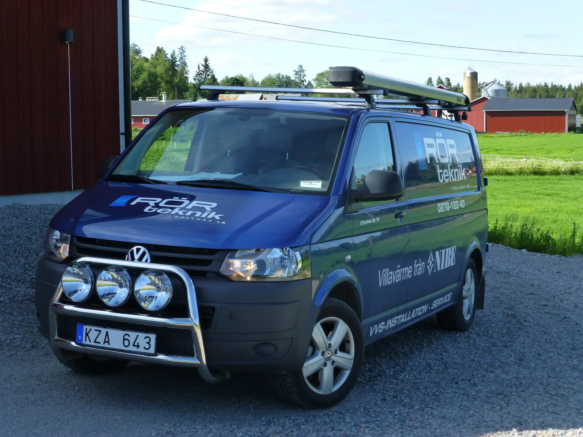 Rörteknik i Bollnäs servicebuss