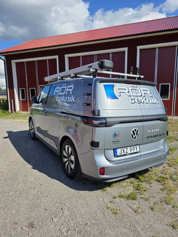 Rörteknik i Bollnäs servicebil