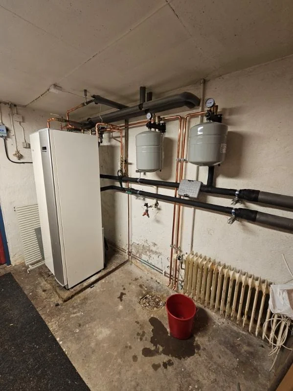 Installation för värme och varmvatten